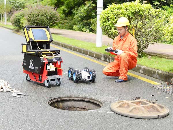 科尔沁管道机器人检测